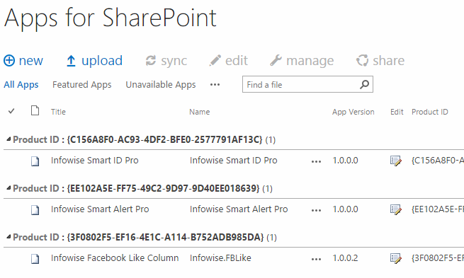 Apps for SharePoint