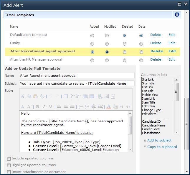 Ultimate Forms - HR recruitment Process Example