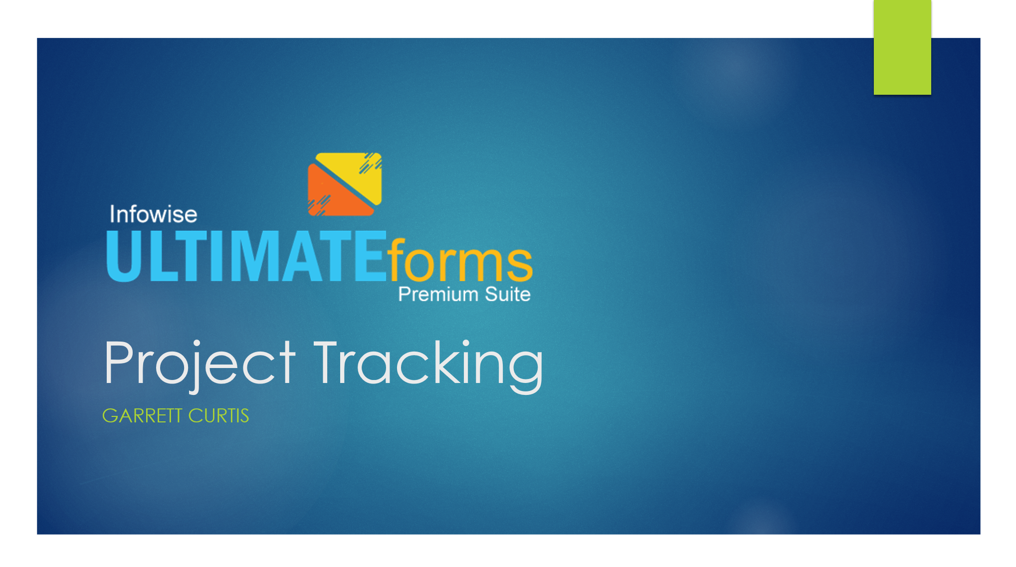 Project Tracking Home