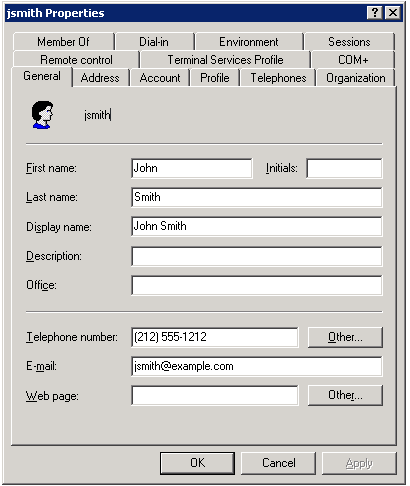 Member properties